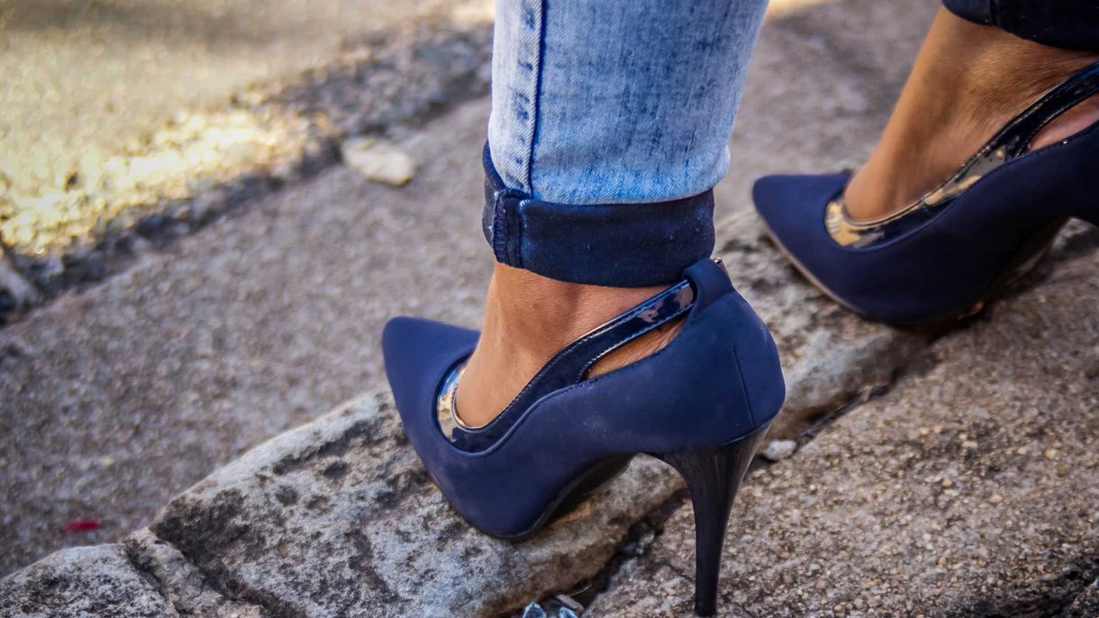 our Stunning blue shoes